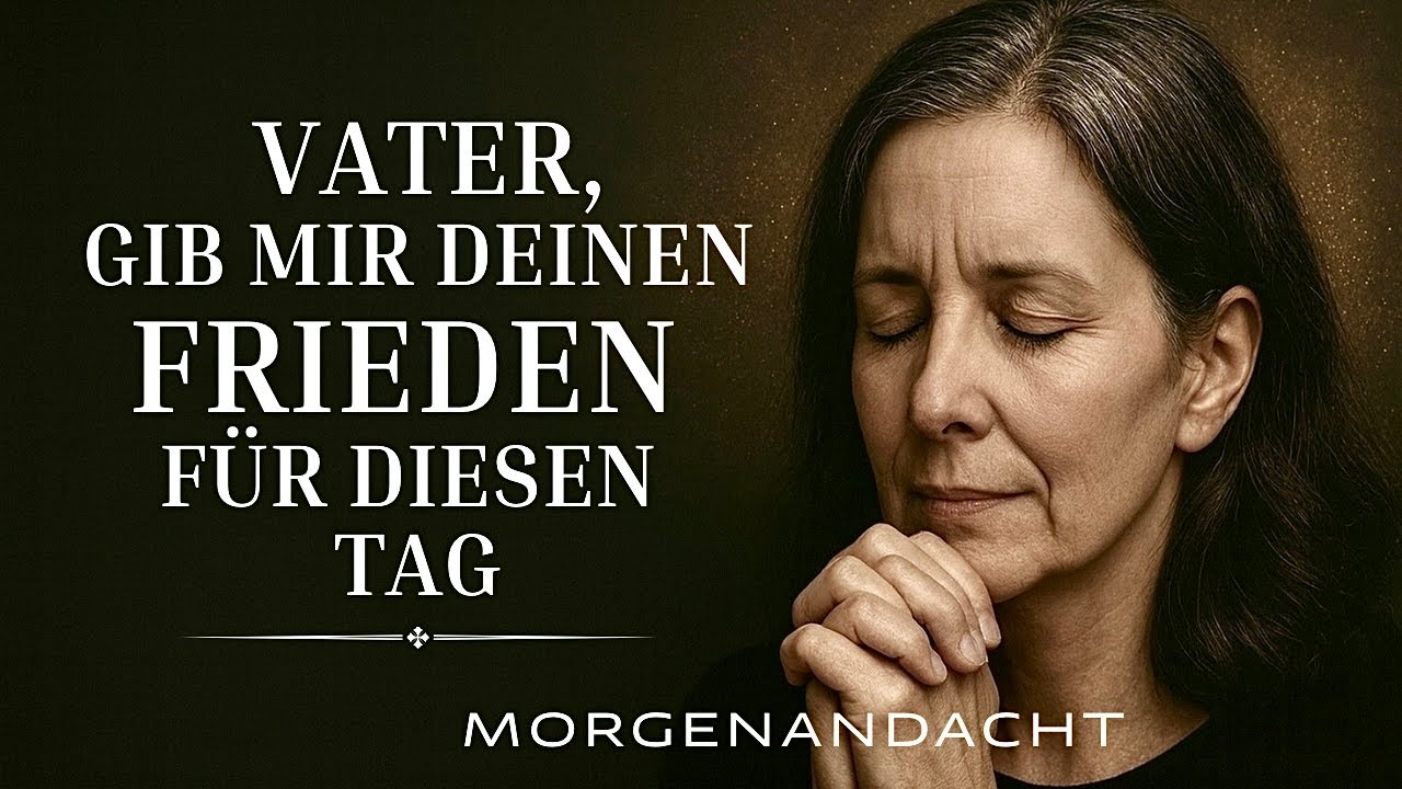 Herr, ich lege diesen Tag in deine Hände | Morgenandacht & Morgengebet 
