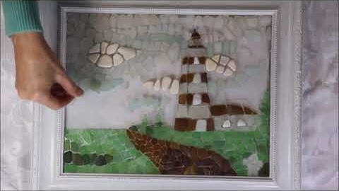 Sea Glass Mosaics  - How to Make a Dynamic Sky