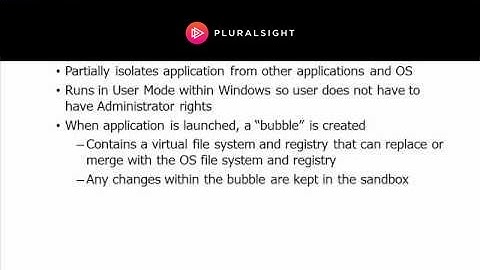 How ThinApp Virtualizes Applications