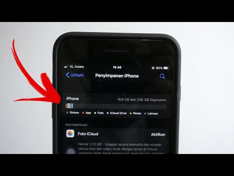 Video: Cara Mengosongkan Ruang Di IPhone Dan IPad