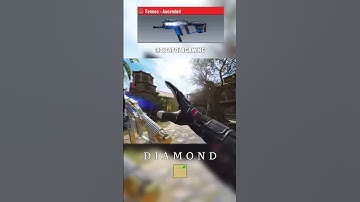 Mythic Fennec Ascended: A Closer Look at Perfection In Diamond Camo #codmobile #shorts
