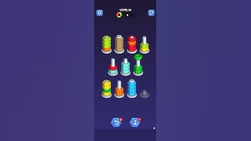 Nut Sort Gameplay - Level 26 | Sorting Puzzle Fun #androidgaming #games #puzzlecombat #nutsort