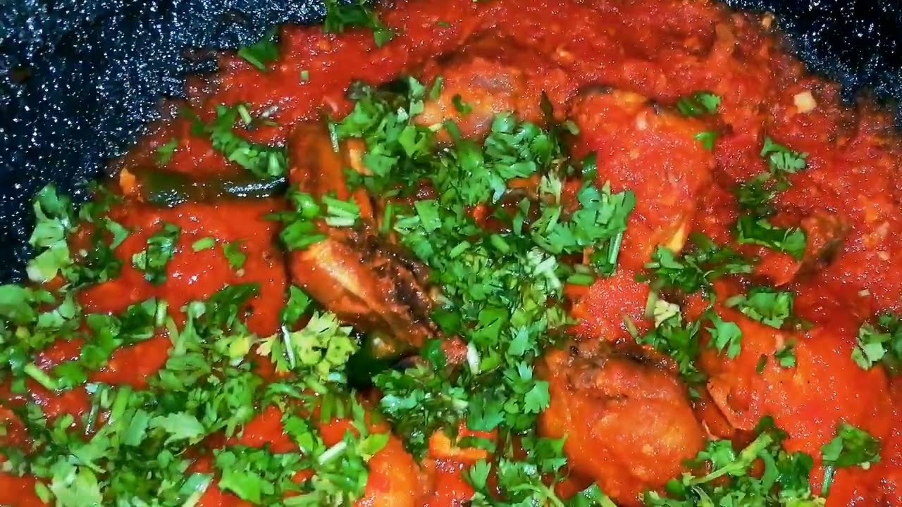 CHICKEN Tomato Curry | Only Tomatoes Added No Masala'Spices' & Just Salt🍅🍖 