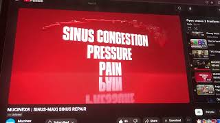 Mucinex mucus commercial sinus max