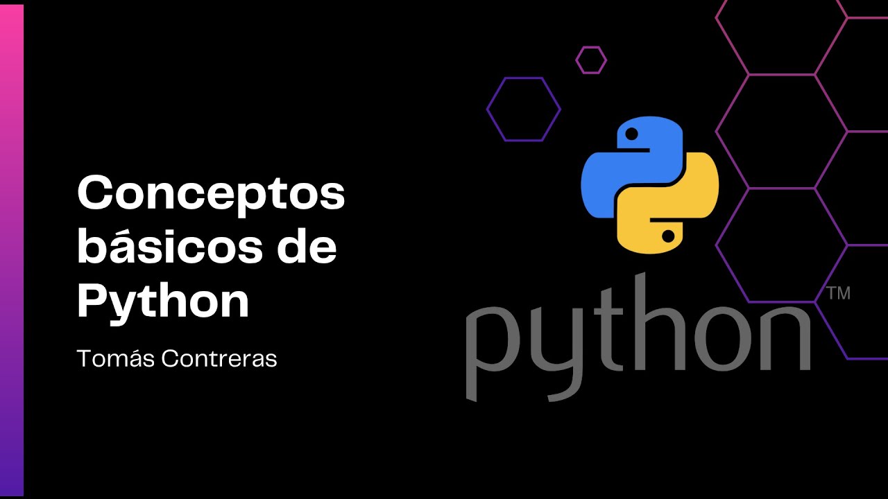 Conceptos Básicos de Python - YouTube