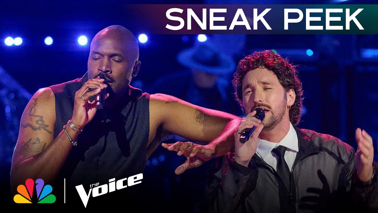 Coaches STUNNED by Brandon and Bryan’s Electric Stevie Wonder Performance |  The Voice Battles | NBC