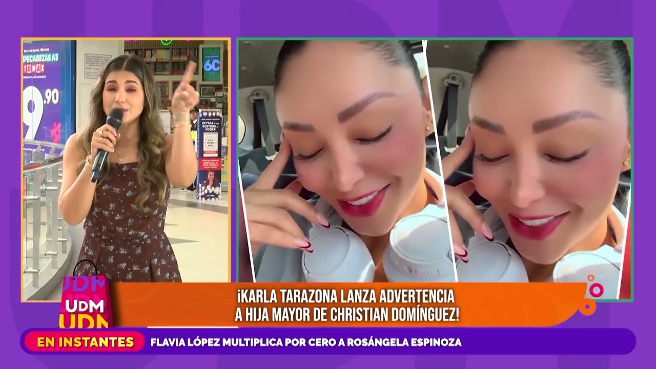 Un Día en el Mall - MAR 10 - KARLA TARAZONA ADVIERTE A HIJA DE CHRISTIAN DOMÍNGUEZ - | Willax