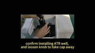 How to install ZnSe Single reflection ATR (Chinese Brand) on our WQF 530A