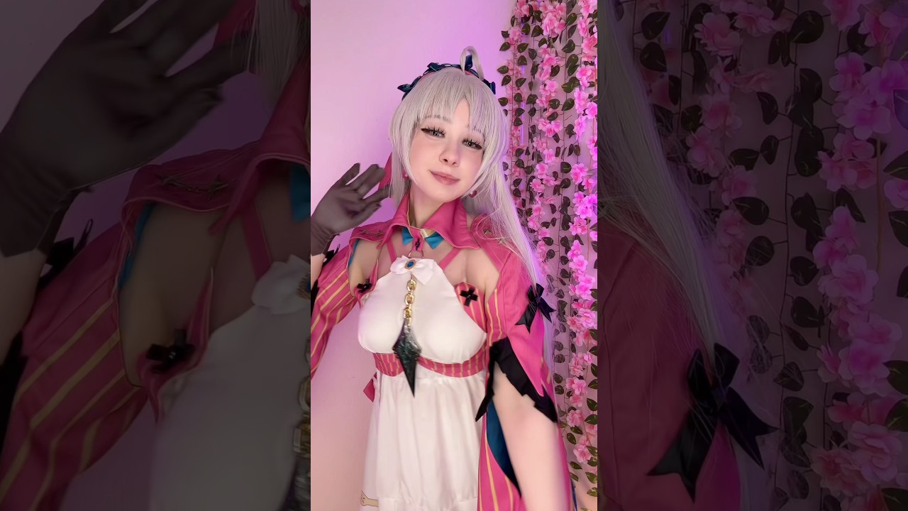 Happy spring, everyone🌷 #carlottacosplay #carlotta #wutheringwaves #cosplay #wutheringwavescarlotta