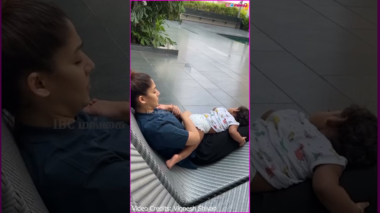 Cutest Mom Son Bond Nayanthara Vigneshshivan Motherson Shorts