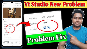 YouTube Studio Video Quality HD SD Problem Fix☑️|| Fix and Upload Shorts In HD Quality ||