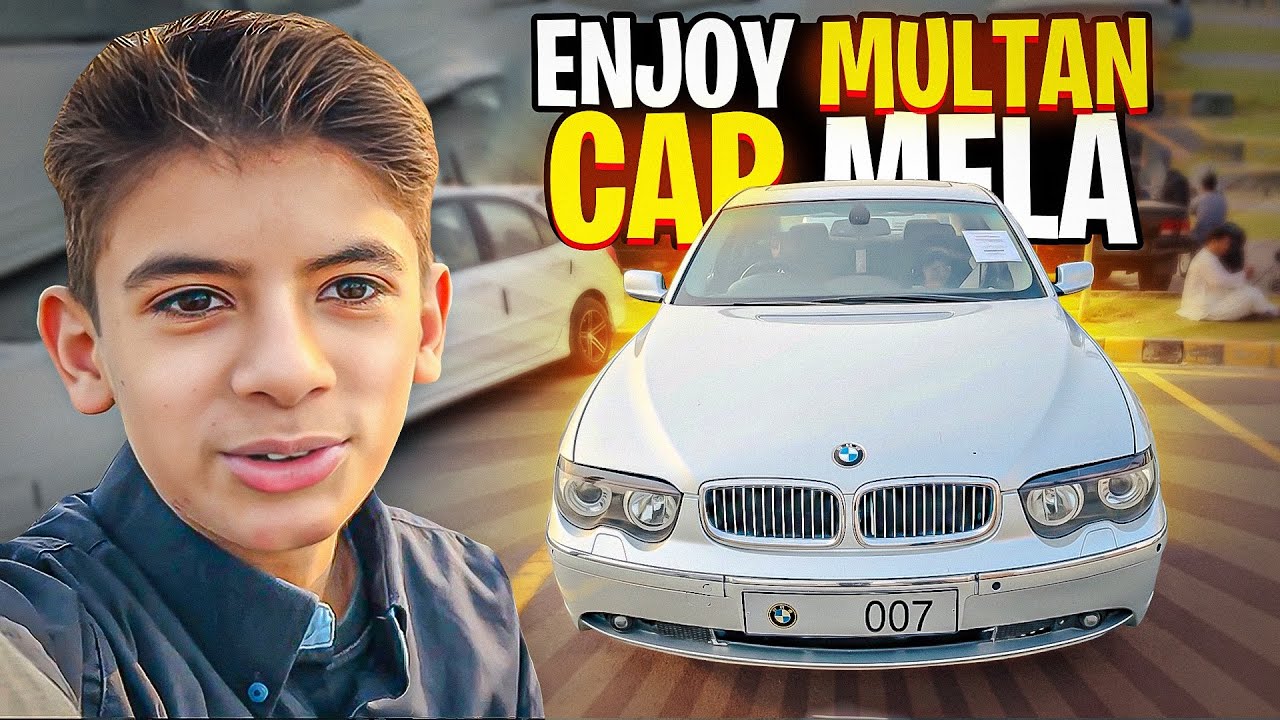 💥 SHOCKING BMW 7-Series at Multan Car Mela 2025! | Supercars, Luxury Cars & Auto Show VLOG