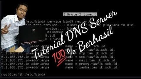 Membuat DNS Server di Debian 6 dengan mudah.