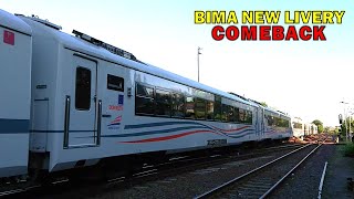 Kereta Api Bima Jalan Lagi  Kumpulan Kereta Api Elit Era New Normal  Bima Kertajaya Kaligung