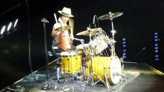 Video thumbnail of "Bruno Mars - Drum Solo & Locked Out Of Heaven @ SAP Arena Mannheim 20 10 2013"