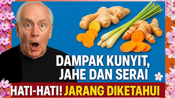 Dampak  Minum Air Jahe, Serai dan Kunyit Hati-hati! Jarang Diketahui !
