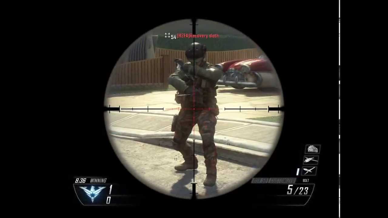 BO2 THE IMPOSSIBLE HEAD SHOT