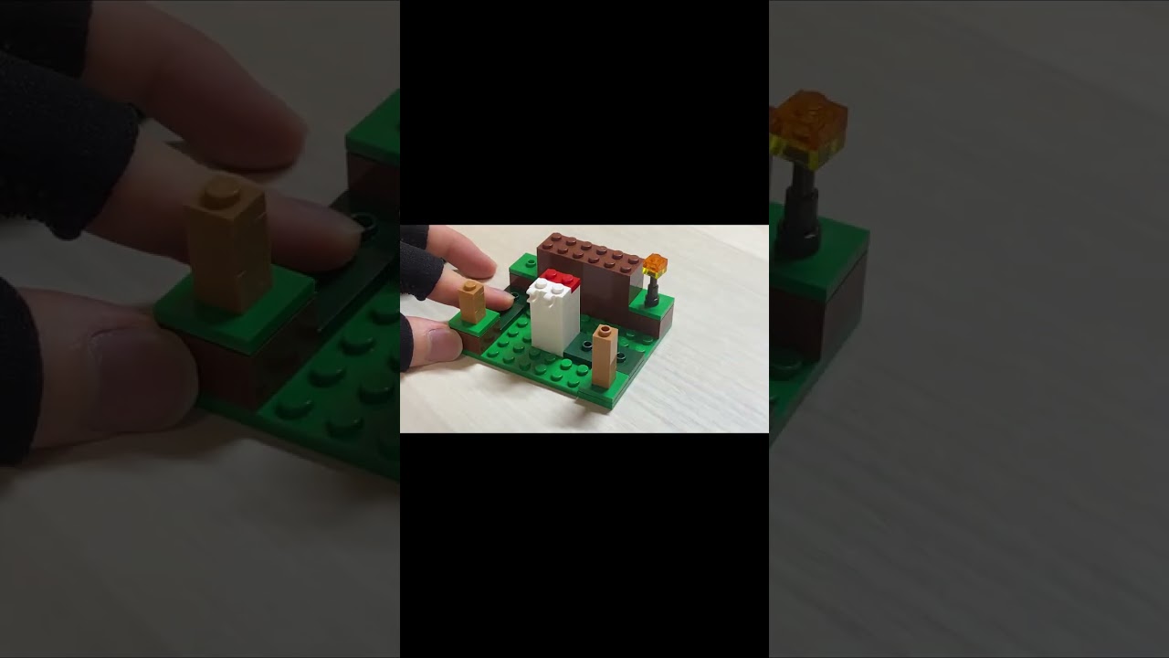 LEGO Minecraft 21179 The Mushroom House 272PCS/PZS (For AFOLS)  キノコハウス