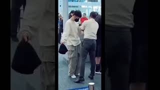 JIMIN At the Airport 😍 #jimin #btsjimin #parkjimin #music #shorts