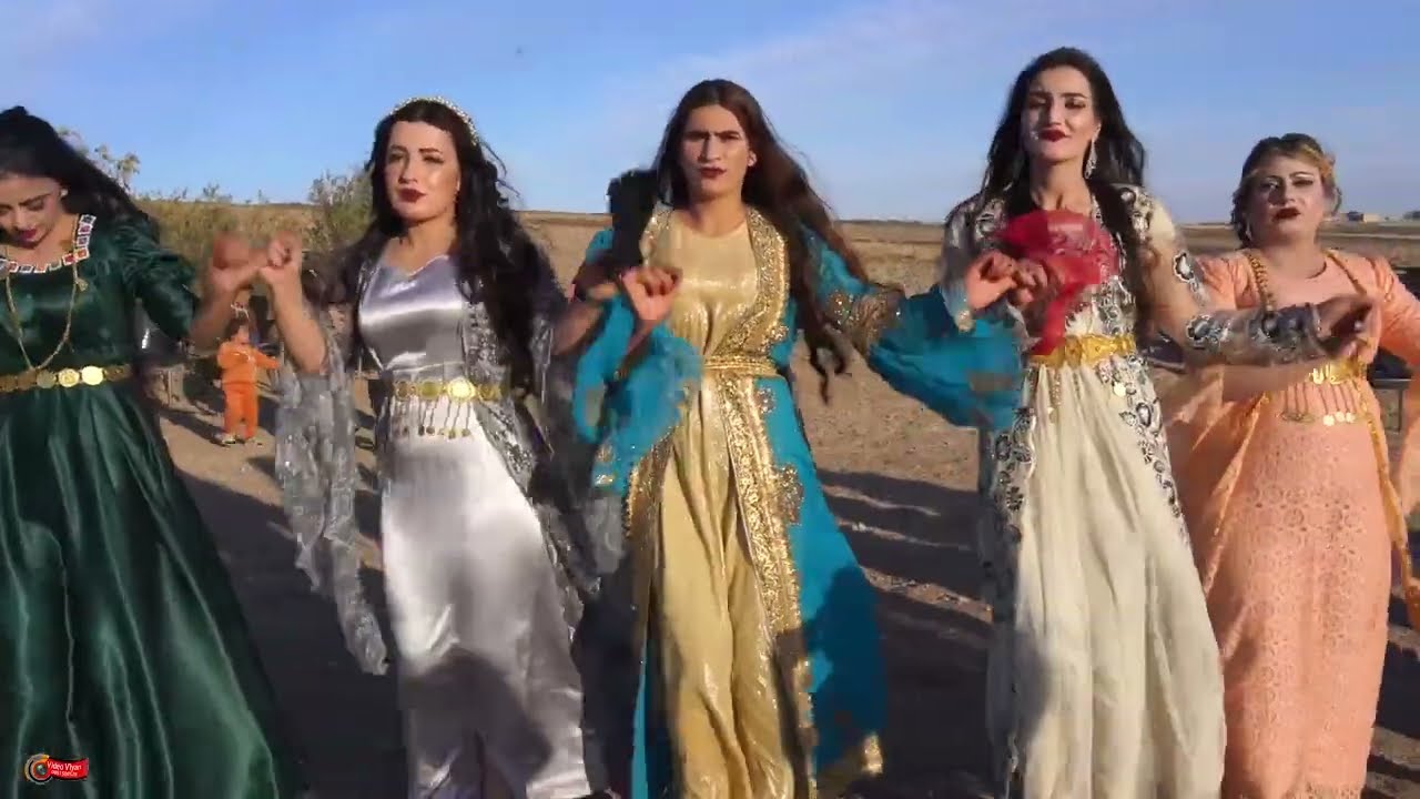 اجمل اعراس كوباني قرية #قلحيدة عريس بشار &عروسه نيظام (١)