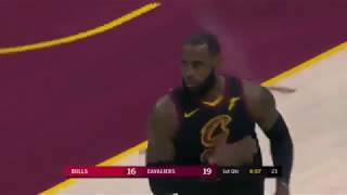 Lebron puts on a show