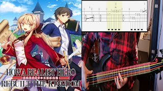 Inori Minase - Hello Horizon - Bass Cover With Tab