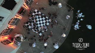 AMS Bistro Lighting & Dance Floor at The Wadsworth Mansion