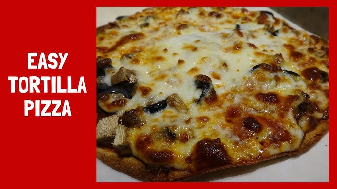 5-Minute Skillet Tortilla Pizza • Bread Booze Bacon
