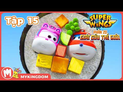 SUPER WINGS 20 - Episode 15: The Giant Sushi Roll Chaos | WORLD RESCUE