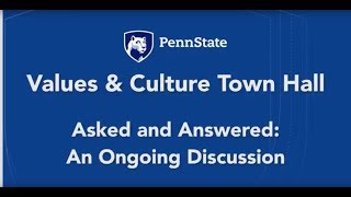 Asked & Answered: Values and Culture (08-27-18)