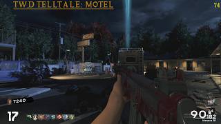 Call Of Duty Black Ops 3 Custom Zombies (TWD TELLTALE: MOTEL) Full Map N Easter Egg Guide!