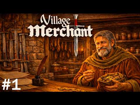 СИМУЛЯТОР СРЕДНЕВЕКОВОГО СУПЕРМАРКЕТА Прохождение Village Merchant на русском языке #1