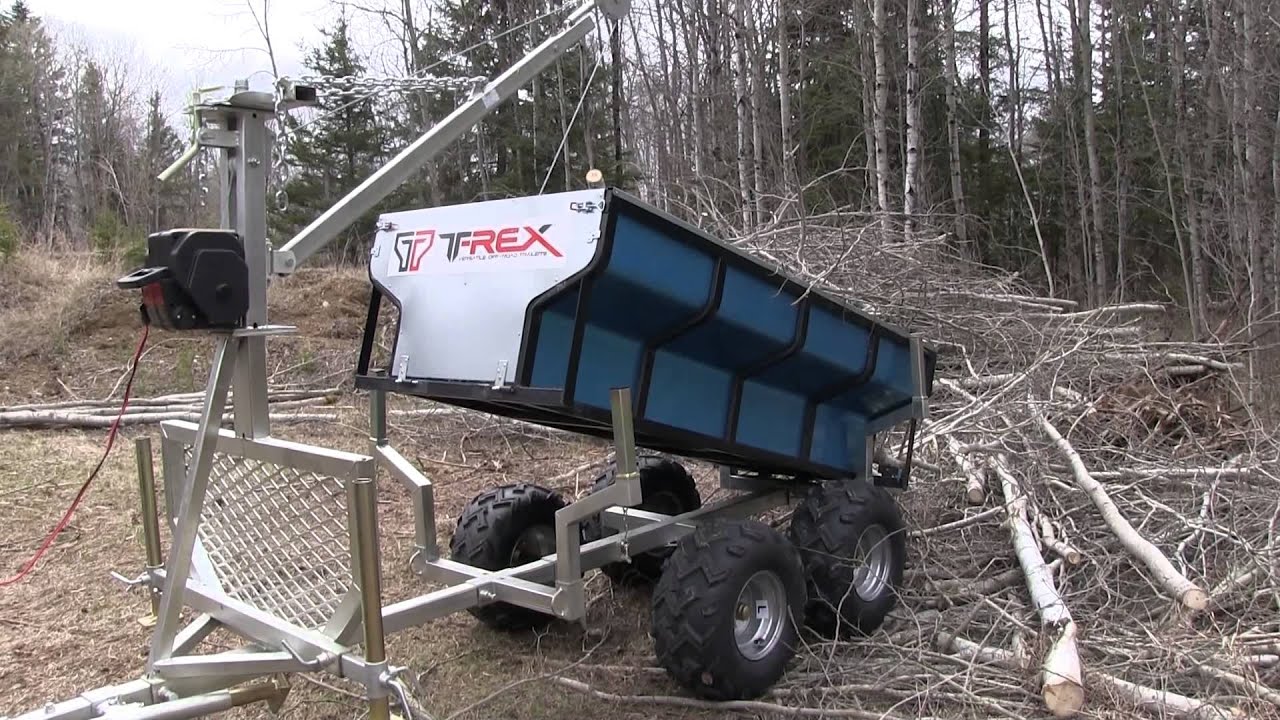 trex wood on a trailer trex wood on a trailer