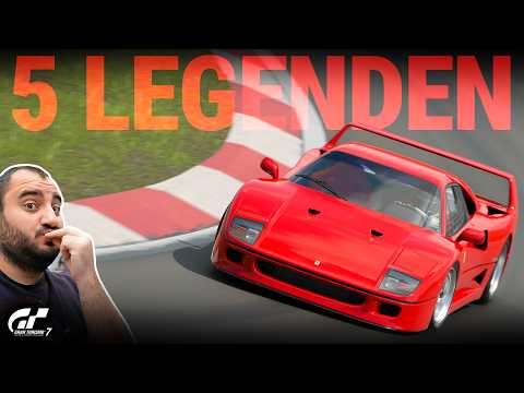 5 Legendary Cars in 1 Video 👀 Gran Turismo 7