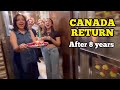 FAMILY back from CANADA 🇨🇦| Wholesome vlog | Meeting our niece #canadalife #canadianfamily #canada