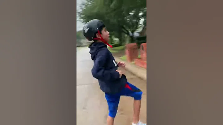 (1st day of skateboarding)Ja...  Kuhn