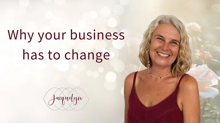 Why your business has to change