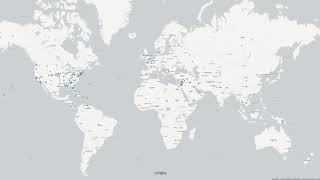 Geography Of CNN, Fox News and MSNBC Television News Coverage 2009-2018