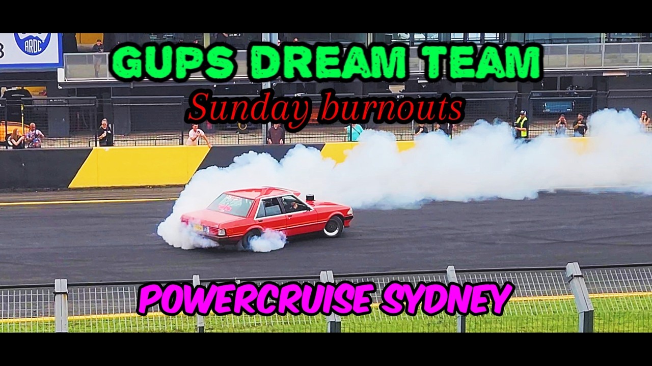 Powercruise Sydney Sunday: Gups dream team burnouts
