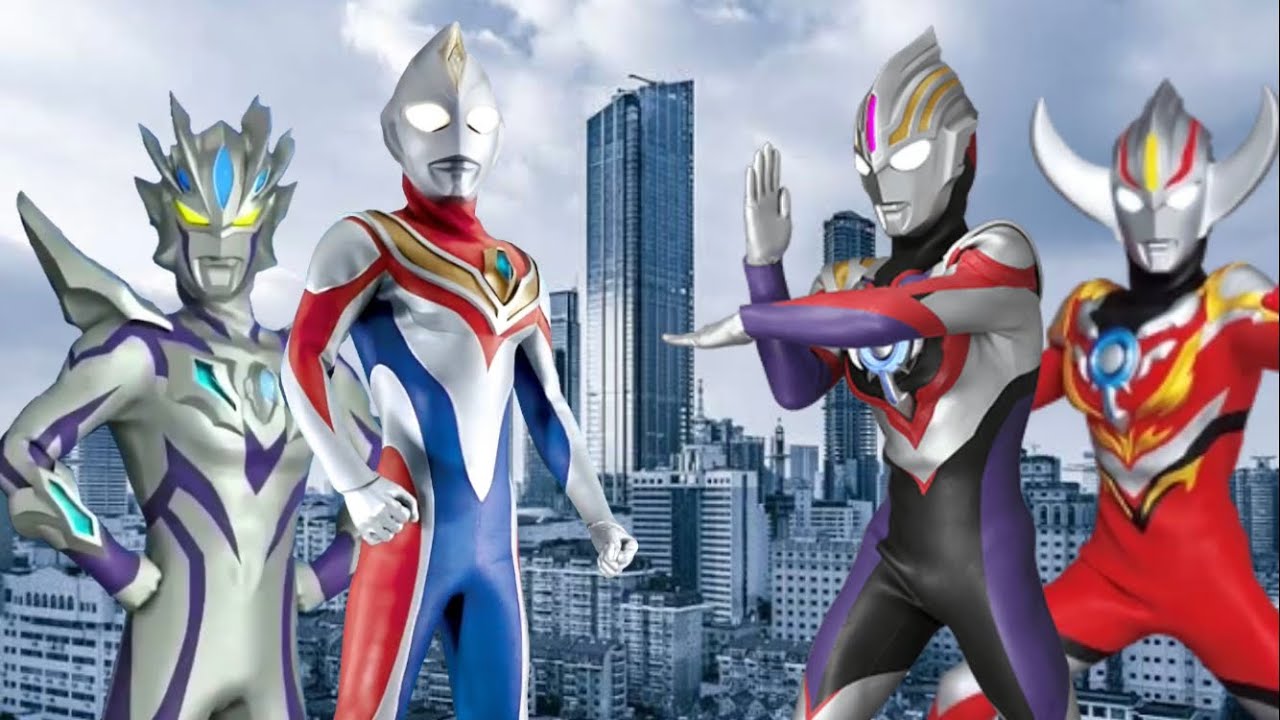UltramanFighting Heroes Ultraman Dyna,Zero Beyond vs Orb Burnmite