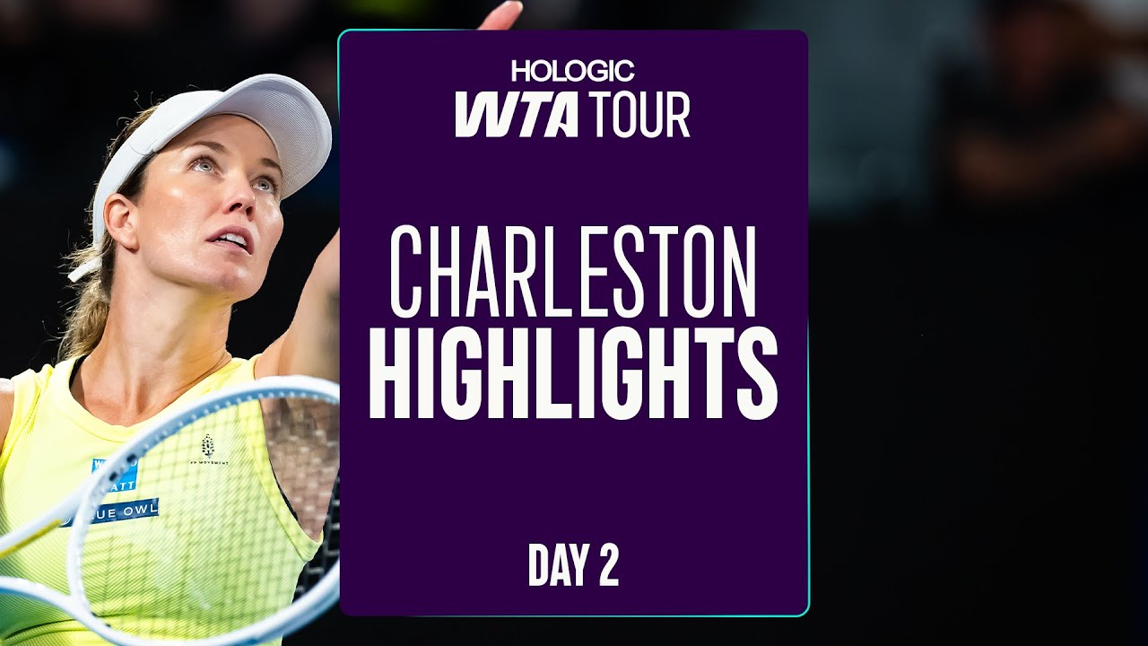 Day 2 of Charleston with Sakkari, Collins, & Anisimova | WTA Match Highlights
