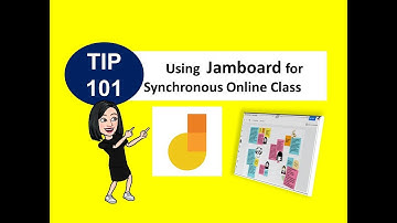 Using Jamboard for Synchronous Online Class