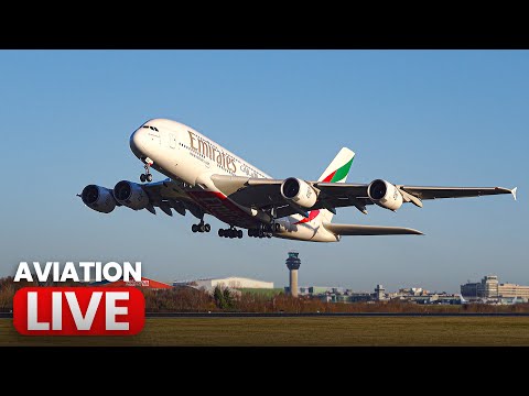 🔴 Manchester Airport LIVE 🎥 Fri YAY Show