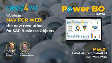 Discover N4V FOR WEBI, the new revolution for SAP Business Objects 20240521