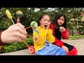 Finger Family Songs - フィンガーファミリーソング - 色の歌 - 赤ちゃん 童謡 色を学ぶ 子供のための