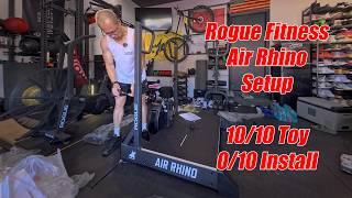 Rogue Fitness Air Rhino Installation
