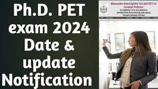 Ph. D. PET Exam 2024 new Update & Notification | UGC new rules for PhD Admission 2024 @RN_Biology