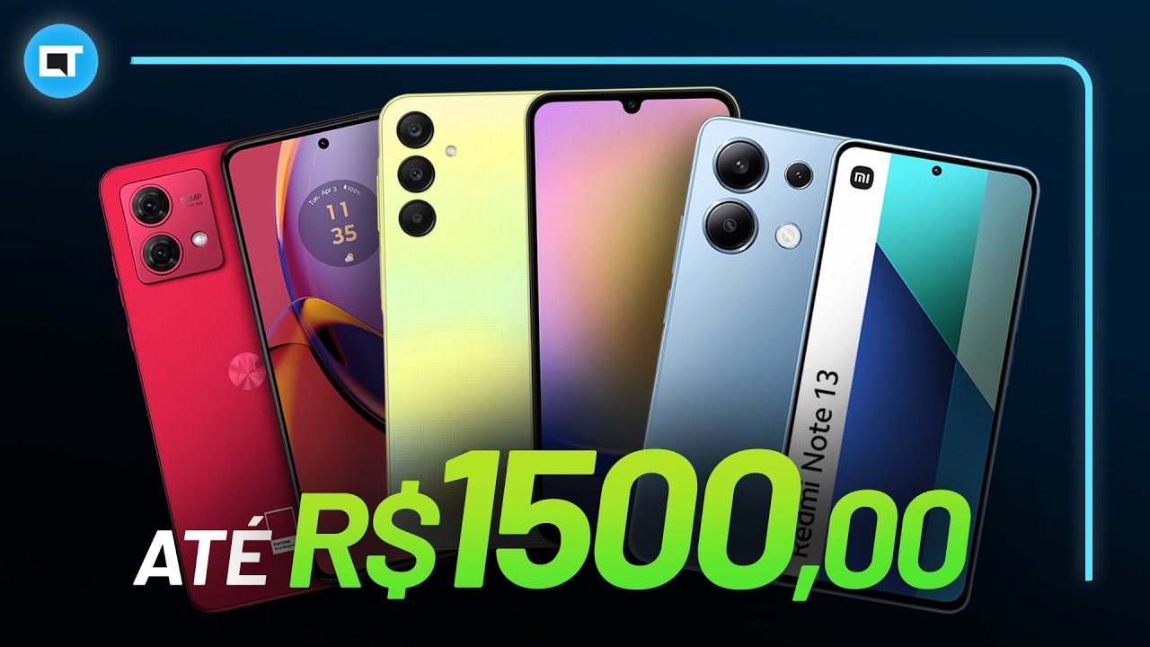 Melhores Celulares até 1500 reais de 2024 | Xiaomi, Motorola ou Samsung ...