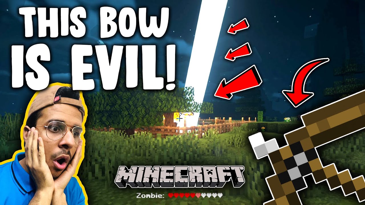 The Deadliest Bow in Minecraft Ever !!! #Minecraft Survival - YouTube