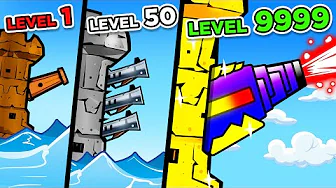 Upgrading to STRONGEST Cannon in Awesome Pirates!
